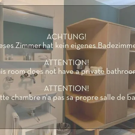5Th Floor Basic Rooms - Shared Bathrooms 2* Interlaken